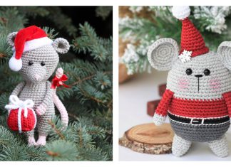 Christmas Mouse Free Crochet Pattern