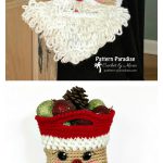 Christmas Santa Bag Free Crochet Pattern