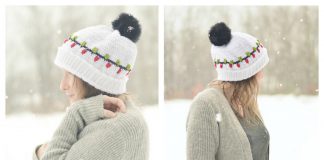 Christmas Vacation Beanie Hat Free Crochet Pattern