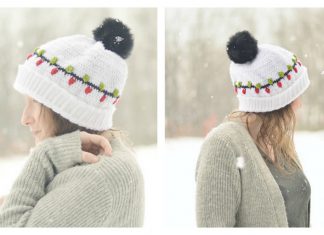 Christmas Vacation Beanie Hat Free Crochet Pattern