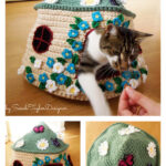 Fairy Tale Cat Cave Crochet Pattern