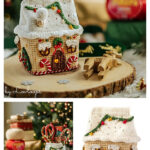 Gingerbread House Free Crochet Pattern