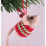Little Christmas Mouse Free Crochet Pattern