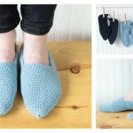 Moroccan-Style Slippers Free Crochet Pattern
