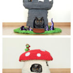 Pet Bed Cat Cave Crochet Pattern