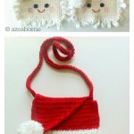Santa Purse Free Crochet Pattern