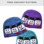 Snowman Hat Free Crochet Pattern