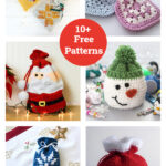 10+ Christmas Gift Sack Bag Free Crochet Patterns