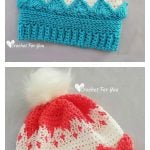 Crown Hat Free Crochet Pattern