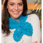 Pineapple Keyhole Scarf Free Crochet Pattern