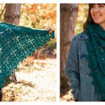 Placid Lace Shawl Free Crochet Pattern