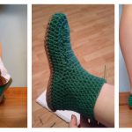 Quick Slipper Free Crochet Pattern