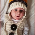 The Baby Crown Earflap Hat  Free Crochet Pattern