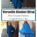 Versatile Blanket Wrap Free Crochet Pattern