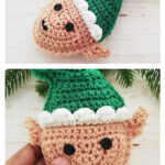 Elf Christmas Ornament Free Crochet Pattern