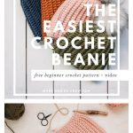 The Easiest Hat Ever Free Crochet Pattern and Video Tutorial
