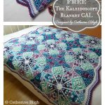 Amazing The Kaleidoscope Blanket Free Crochet Pattern