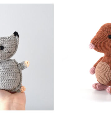 Amigurumi Rat Crochet Patterns