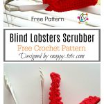 Blind Lobsters Scrubber Free Crochet Pattern