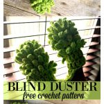 Blinds Cleaner Free Crochet Pattern