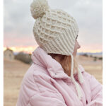 Diamond Beanie Free Crochet Pattern