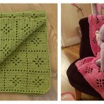 Little Axel Flower Baby Blanket FREE Crochet Pattern