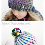 Northern Lights Beanie Hat Free Crochet Pattern