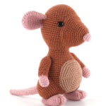 Rupert the Rat Amigurumi Free Crochet Pattern