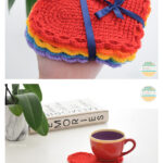 The Hearts Of Hope Coasters Free Crochet Pattern