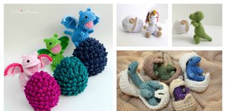 Amigurumi Animal Hatching Egg Free Crochet Pattern and Paid