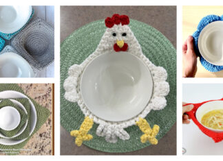 Bowl Cozy Crochet Patterns