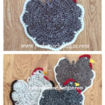 Chicken Pot Holder Free Crochet Pattern and Video Tutorial