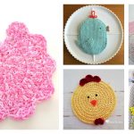 Chicken Potholder Free Crochet Pattern and Paid