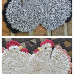 Crochet Hen & Rooster Hotpads