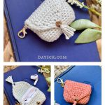 Earbud Pro Case Crochet Pattern and Video Tutorial