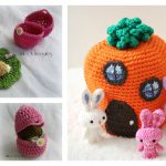 Easter Bunny Playset Free Crochet Pattern