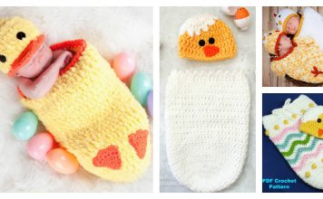 Easter Cocoon Photo Prop Crochet Patterns