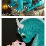 Echo the Air Dragon Crochet Pattern