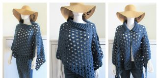 Just Beachy Summer Poncho Free Crochet Pattern