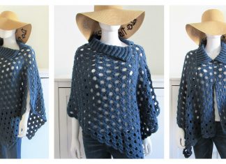 Just Beachy Summer Poncho Free Crochet Pattern