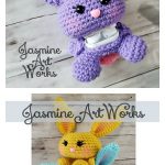 Sugar Plum Airpod Bunny Case Crochet Pattern