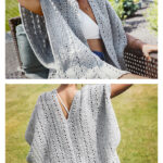 Summertime Kimono Wrap Free Crochet pattern