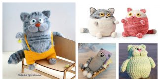 Adorable Fat Cat Free Crochet Pattern and Paid