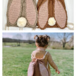 Bunny Backpack Free Crochet Pattern and Video Tutorial