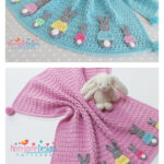 Bunny Blanket Crochet pattern