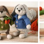 Cottage Garden Bunny Free Crochet Pattern