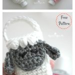 Hand Sanitizer Holder Free Crochet Pattern and Video Tutorial