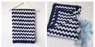 Interlocking Shell Stitch Blanket Free Crochet Pattern