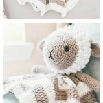 Little Lamb Baby Lovey Free Crochet Pattern
