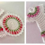 Tulip Stitch Potholder Free Crochet Pattern